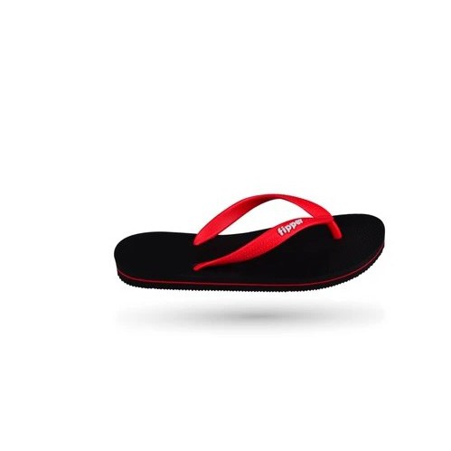 Sandal Fipper Slick Blak Red Original