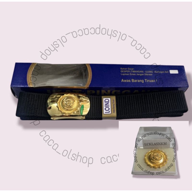 Sabuk Korpri Gol 2 / 3 / 4 + Pin Korpri ASN Magnet Product Loind