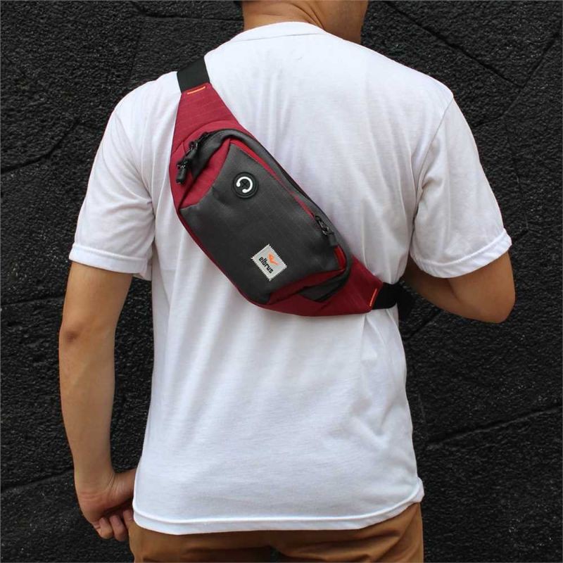 ARGL Tas Selempang Waistbag Pria Kecil Tas Pinggang Cowok Distro Casual Simpel