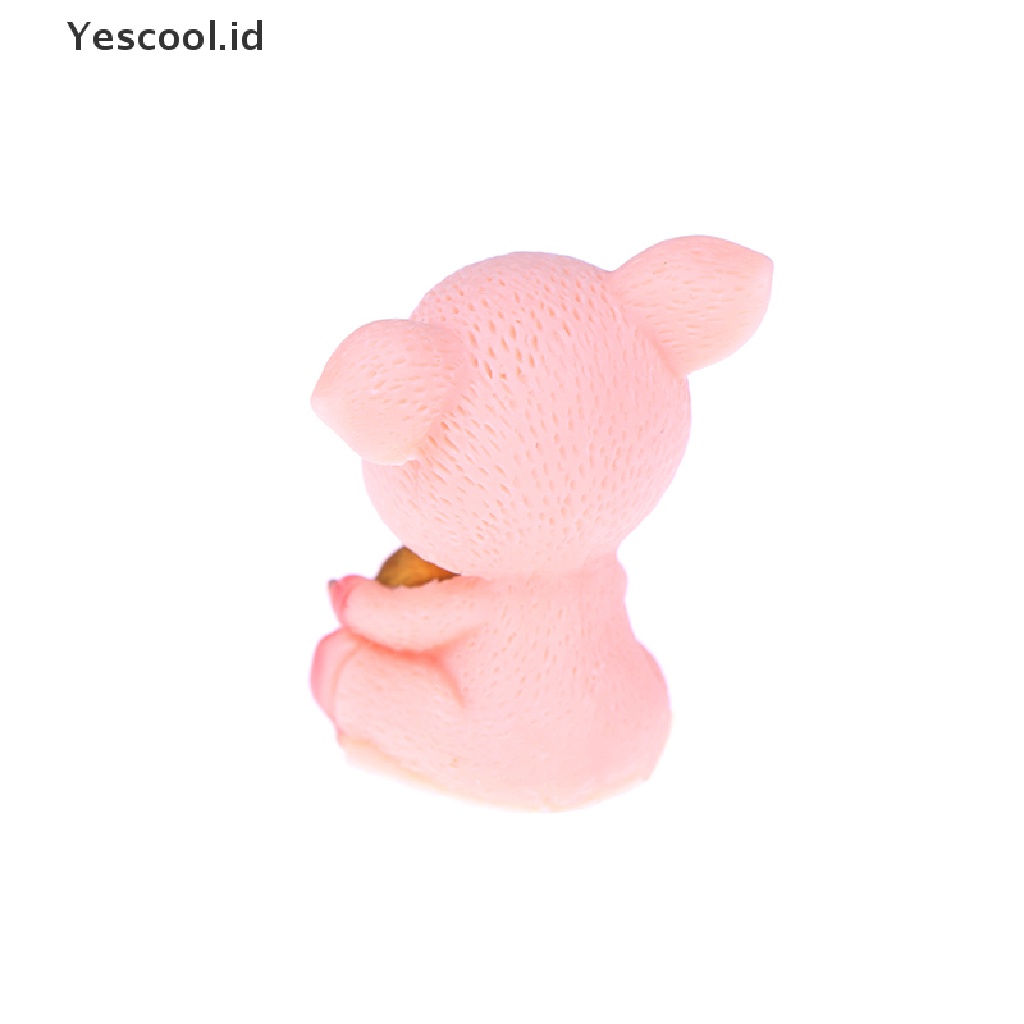 (Yescool) Miniatur Babi Fortune Untuk Dekorasi Rumah Boneka