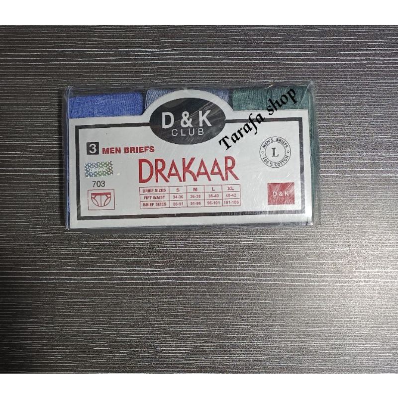 CELANA DALAM PRIA DEWASA DRAKAR ISI 3 PCS