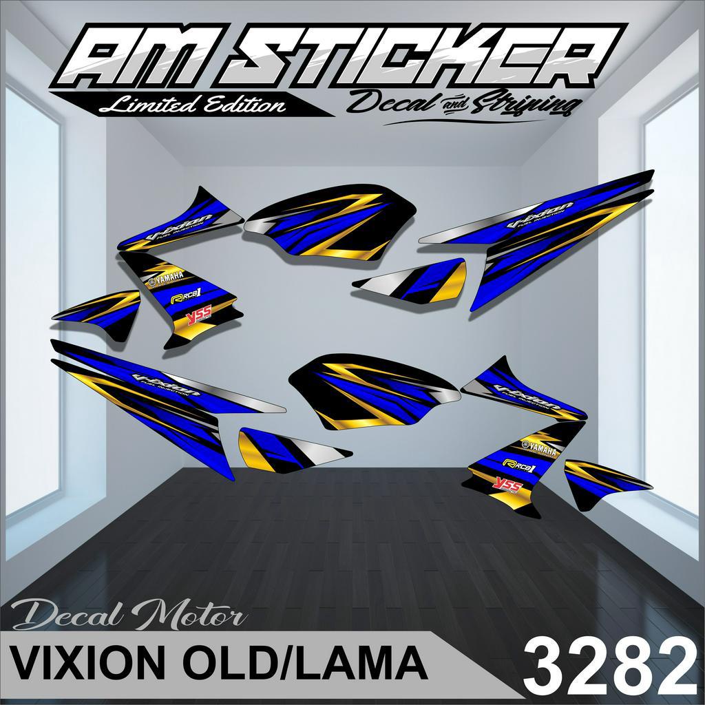 Striping Yamaha Vixion Old - Striping Variasi List Vixion Old lis Semi full