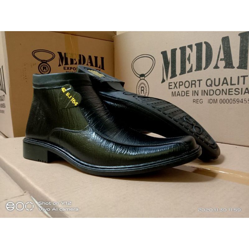 Sepatu kulit pria dewasa PDH/POLRI/TNI/SECURITY/KANTOR/DINAS/KERJA/PEGAWAI/GURU SJ 173