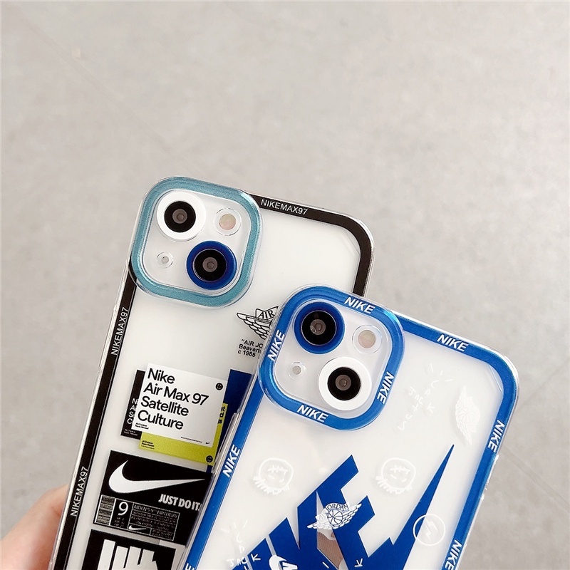 Soft Case Transparan Motif Angel Eye Untuk iPhone 14 13 12 11 Pro X XS Max XR 7 8 Plus