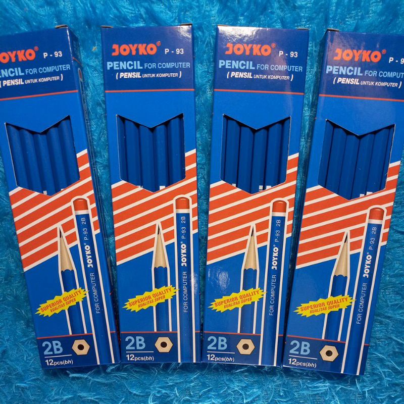 

PENSIL JOYKO P-93 WARNA BIRU 2B