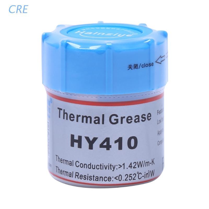 Cre 10g Hy410-Cn10 Pasta Compound Thermal Silikon 1.42w Untuk Pendingin Chipset Cpu