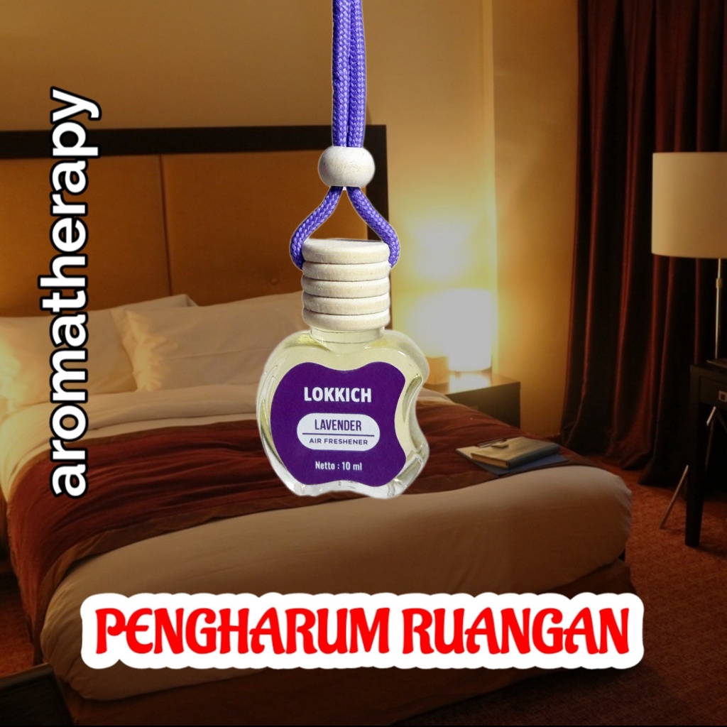 Lokkich Pengharum Kamar Tidur Pewangi Ruangan AC Model Gantung