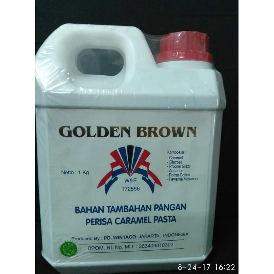 

31.87-Kue- Golden Brown Perisa Caramel Pasta 1Kg -Terlengkap-Termurah-Dijamin.