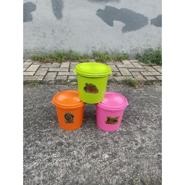 Toples Bulat Kerupuk 3 Liter FULL COLOUR STABILO