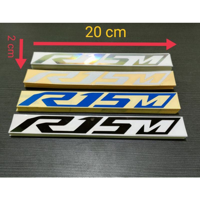 STICKER CUTTING MOTOR R15M STIKER MOTOR R15M CUTTING STICKER MOTOR