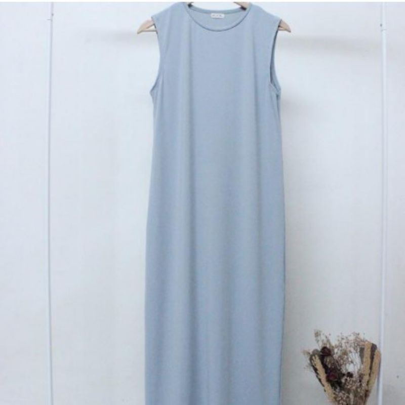 (BISA COD) INER SEPAN DRESS MAXI INER BUSUI/non Busui S M L XL XXL-6