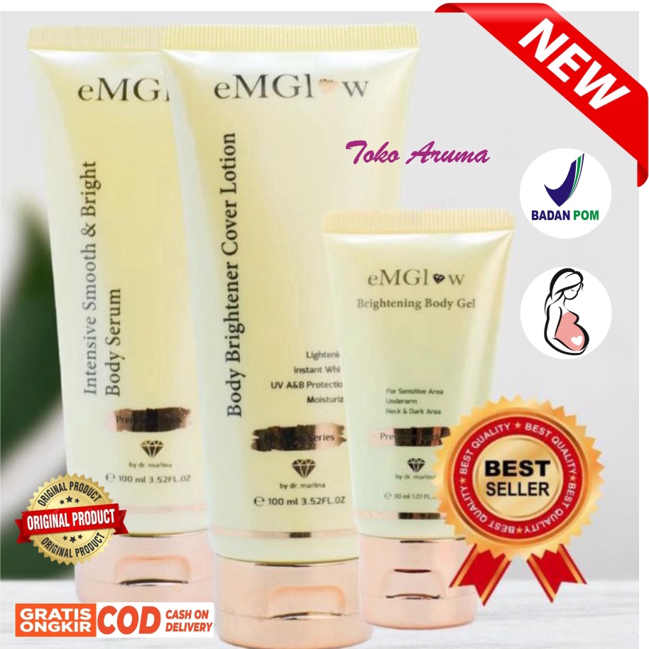 Emglow Lotion by dr Marlina Original BPOM