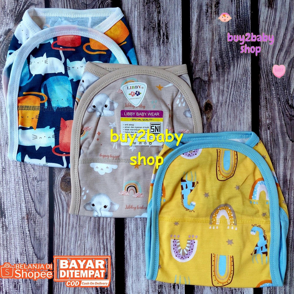 Libby Baby Popok bayi model tali all varian series 0-3 Bulan isi 3 PCS