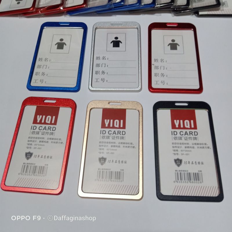 

Tempat Id Card Holder Alumunium Istimewa