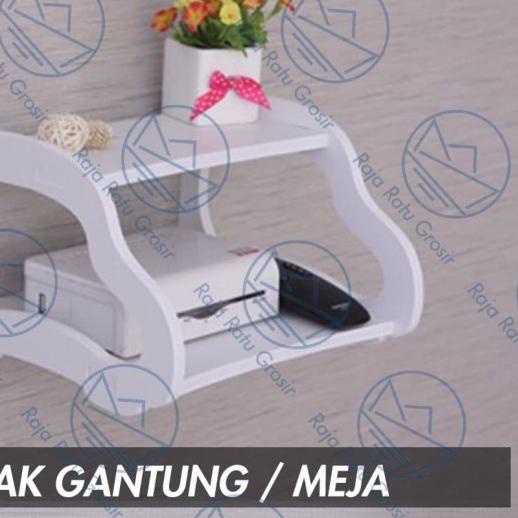 ▲ RAK DINDING ROUTER WIFI MODEM TELEPON BUKU ALAT TULIS SERBAGUNA S435 ➪