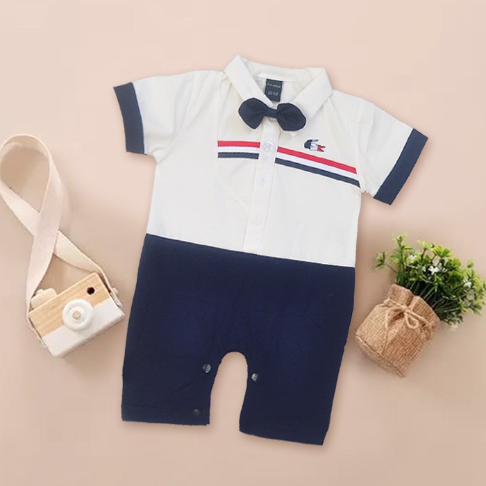 Jumpsuit Bayi Laki-laki Import Baju Bayi Putih Jumper Bayi Putih Mix