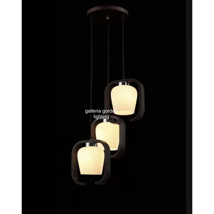 Lampu hias meja makan minimalis 6672/3