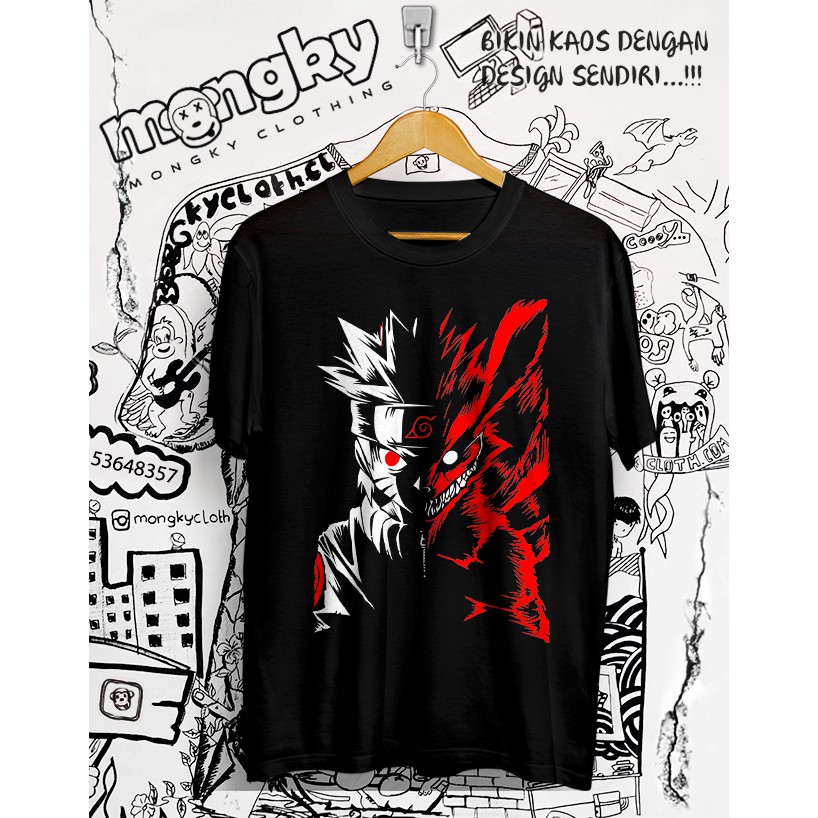 Kaos Naruto Kyubi Keren Abis