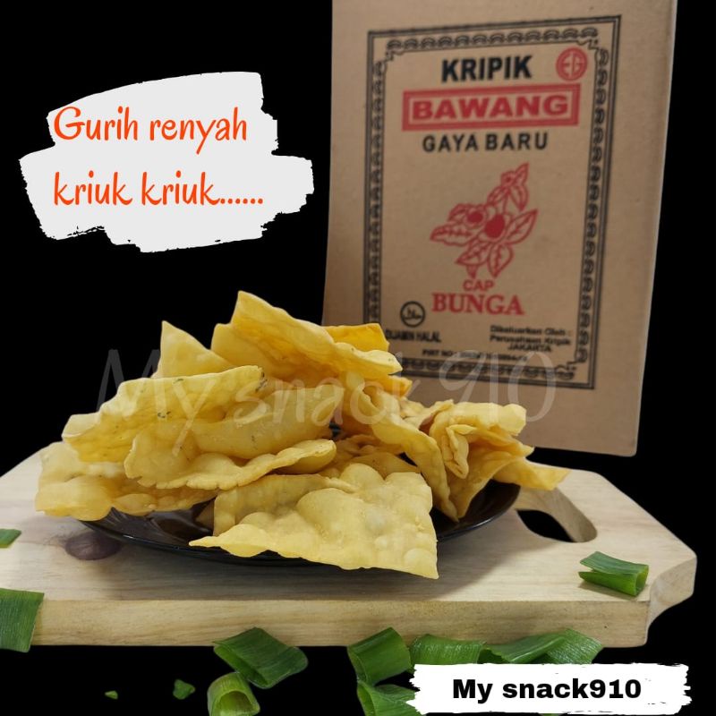 

500GR KERIPIK KRIPIK PANGSIT BAWANG PANGSIT SELEDRI IRIS PANGSIT DAUN JERUK EMPUK RENYAH HALAL - my snack910