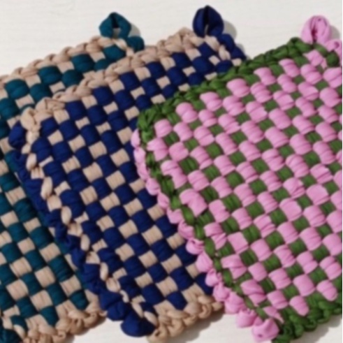 Cempal Kain Kotak-Kotak  / Anti Panas Alat Masak Murah 1pcs