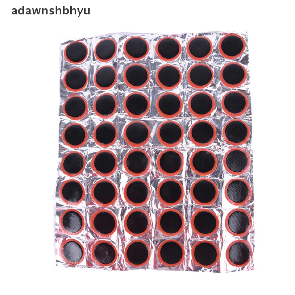 [adawnshbhyu] 48pcs 30mm Putaran Ban Sepeda Tusukan Tambal Ban Ban Dalam Tusukan Repair Pad