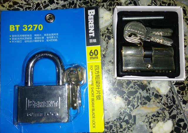 Silinder Kunci Pintu Komputer Besar 5 Kunci