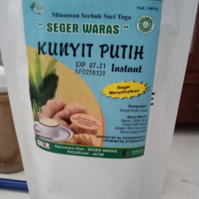 

Sedia KUNYIT PUTIH HERBAL