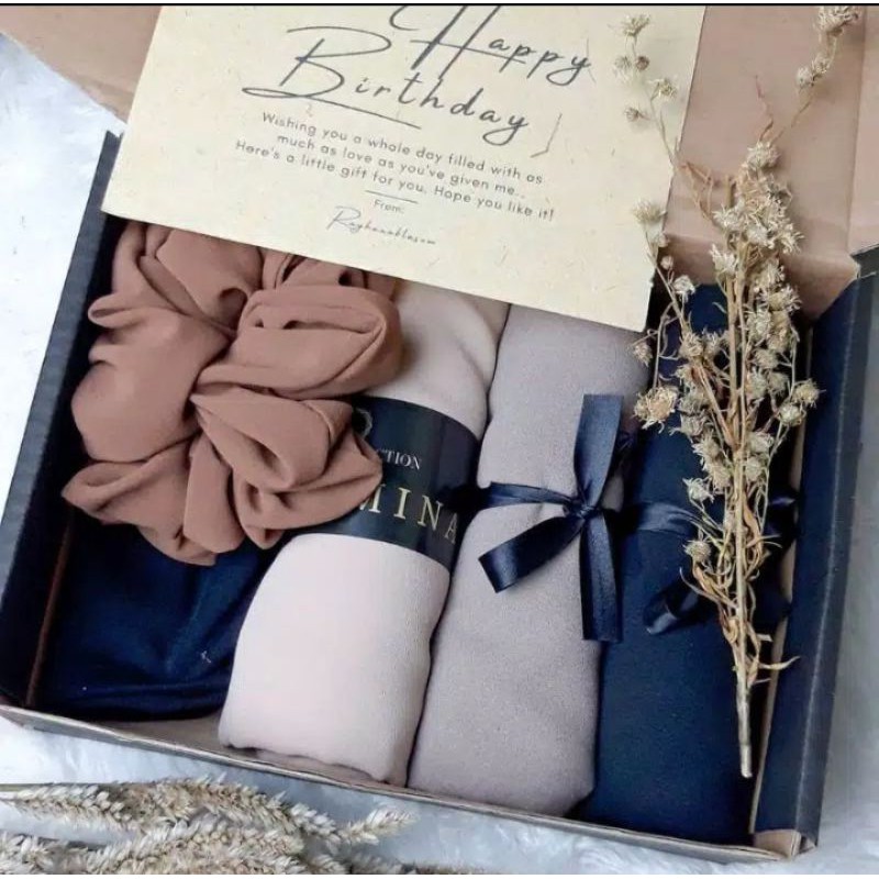 HAMPERS HIJAB/PASHMINA/SEGIEMPAT