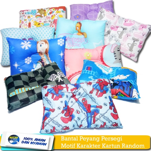 Bantal Bayi Anti Peyang - Bantal Bayi karakter Lucu-Vegasus Store (COD)