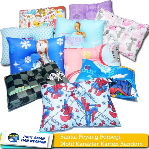 Bantal Bayi Anti Peyang - Bantal Bayi karakter Lucu-Vegasus Store (COD)