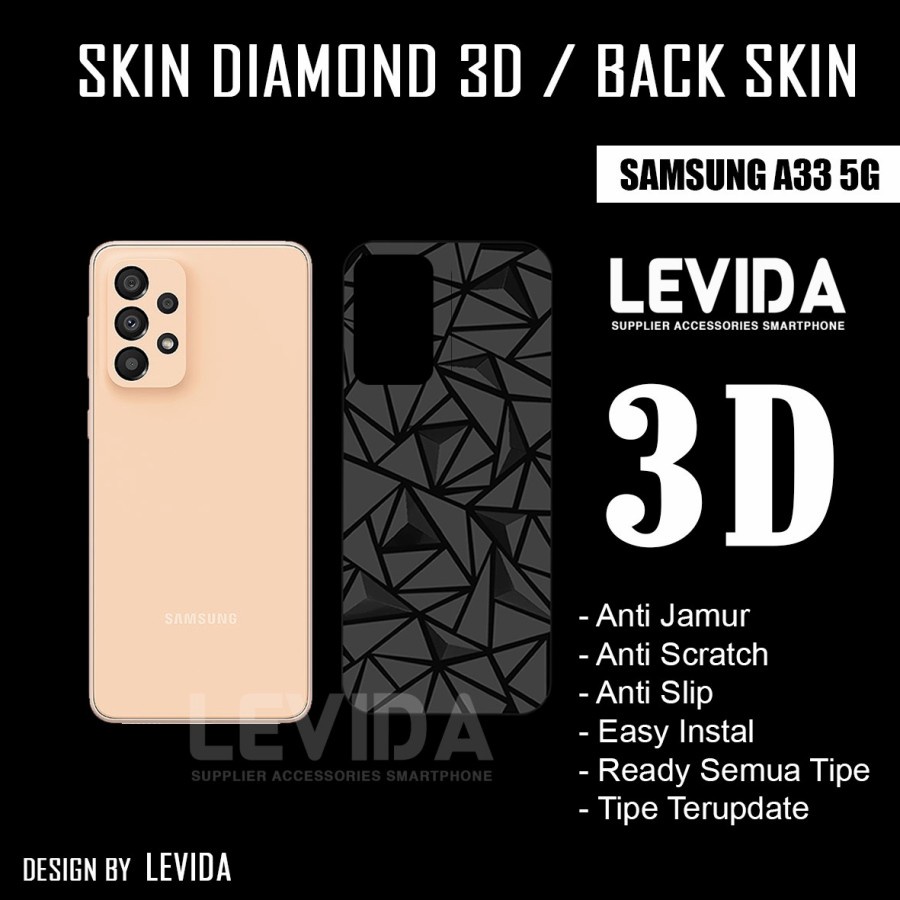 SAMSUNG A24 A14 4G A14 5G A13 4G A04S A23 5G M22 M32 M52 M62 A22 4G A22 5G ANTI GORES BELAKANG SKIN BACK DIAMOND 3D SPIRAL, GARSKIN ANTI JAMUR MOTIF TRANSPARAN PELINDUNG