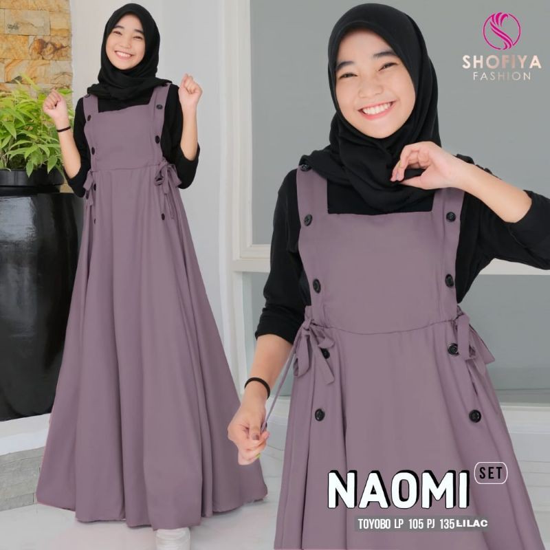Shofiya Naomi Set Inner Kaos Outer Toyobo