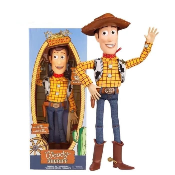 Jual Toy Story Talking Woody Original Disney Pixar Indonesia|Shopee  Indonesia
