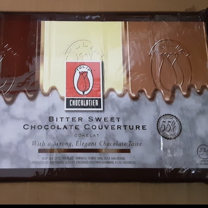

Tulip Bitter Sweet Chocolate Courverture 1kg