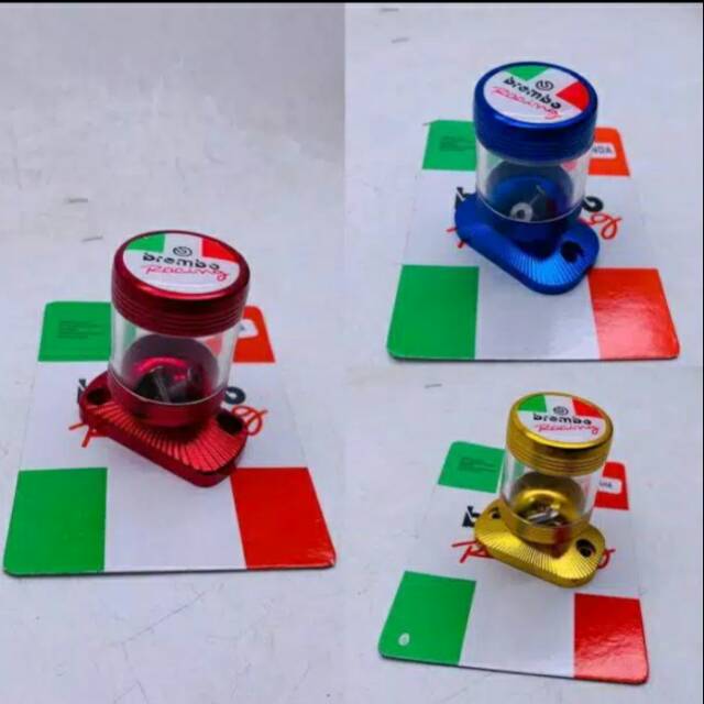 TUTUP MASTER REM ATAS BREMBO KACA CNC BEAT VARIO MIO SOUL DLL