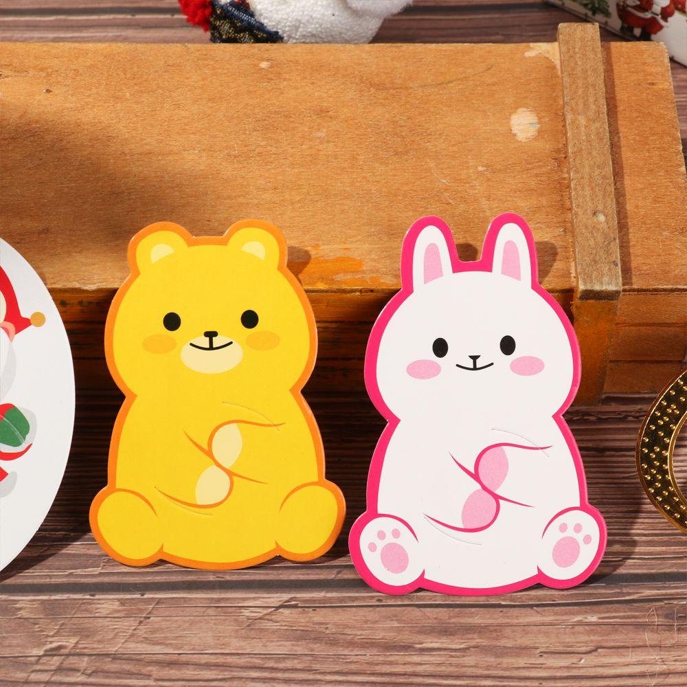 Solighter 50Pcs Christmas Decor Cake Pops Packing Kartu Packing Santa Claus Hias