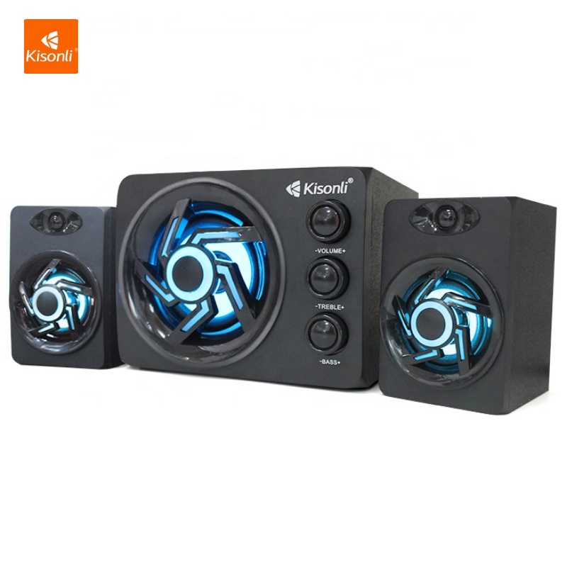 Speaker Aktif 2.1 Subwoofer Kisonli TM-8000A Bluetooth Komputer / Laptop