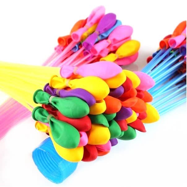 Balon Air Tiup Anti Bocor Magic Waters Ballons 111 PCS - V21-A - Multi-Color