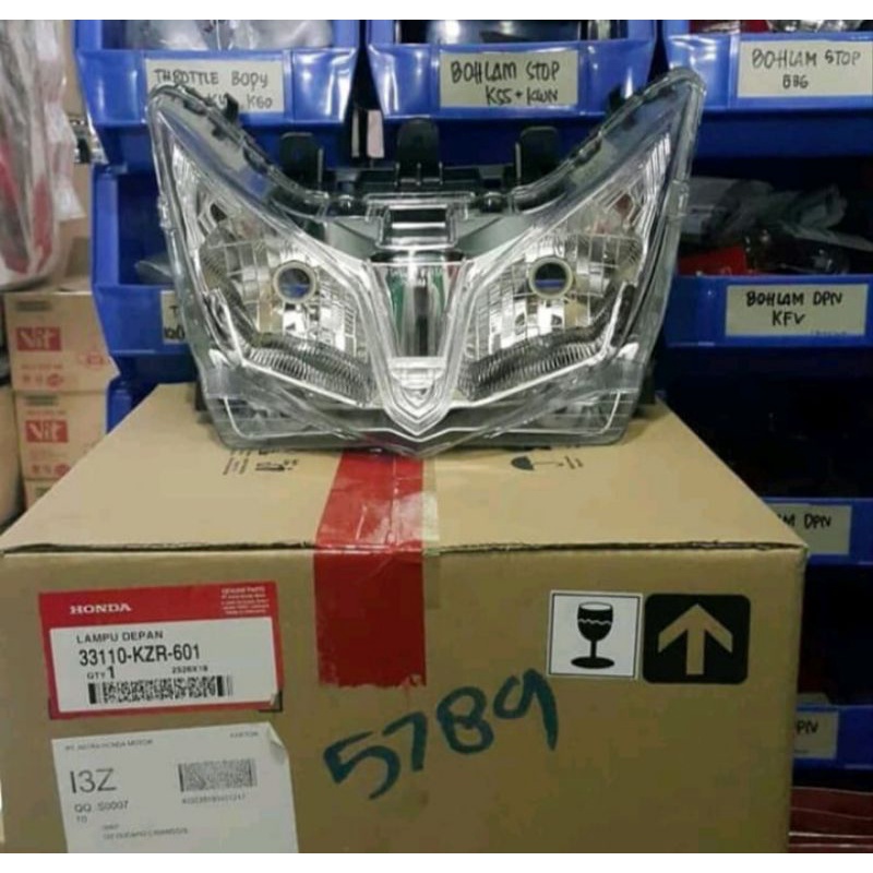 lampu depan  vario 125 old refflektor kzr lampu depan vario 125 lama 2013 sampai 2015
