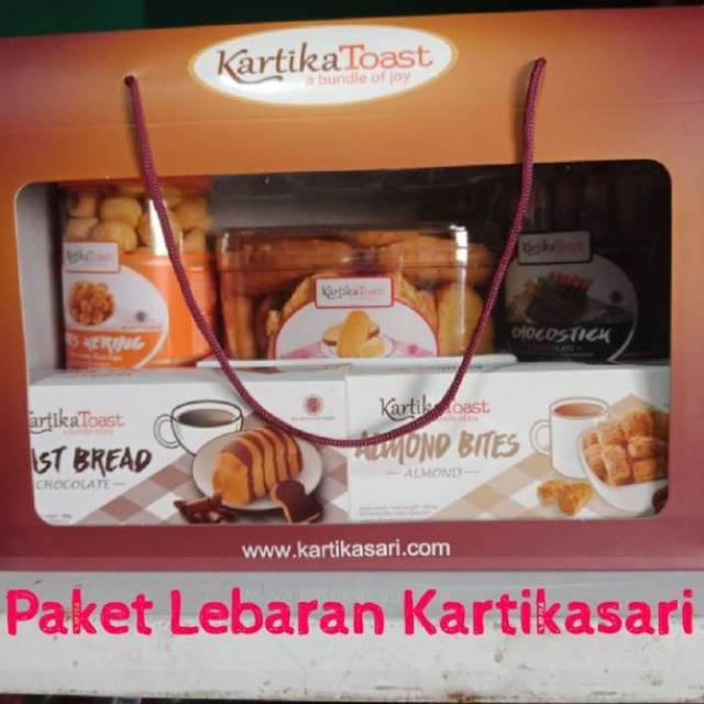

PROMO Paket kue lebaran kartikasari via gojek isi 5