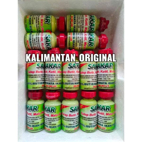 SAKAR Obat kutil obat butir obat mata ikan ampuh oles