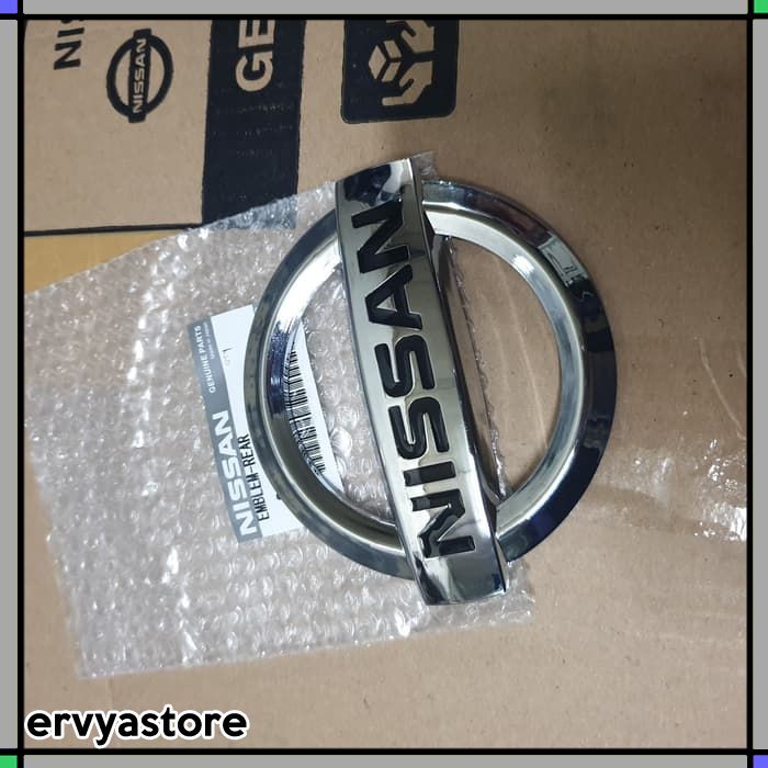 Grand Livina L10 Emblem BELAKANG LOGO NISSAN OEM 90890-CJ01A MURAH