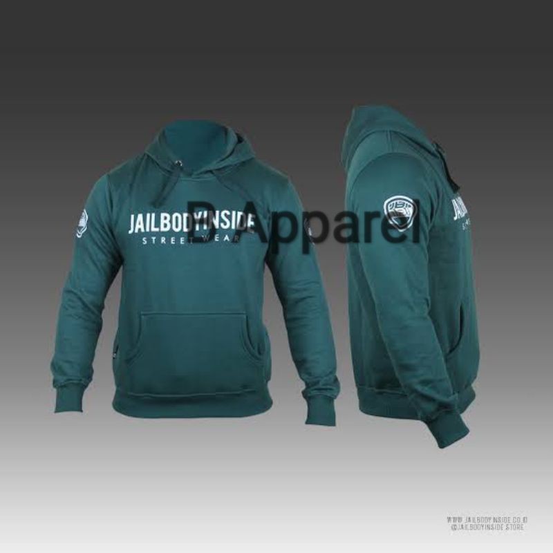 Jaket Sweater Hoodie Jail Body Inside Street Wear
