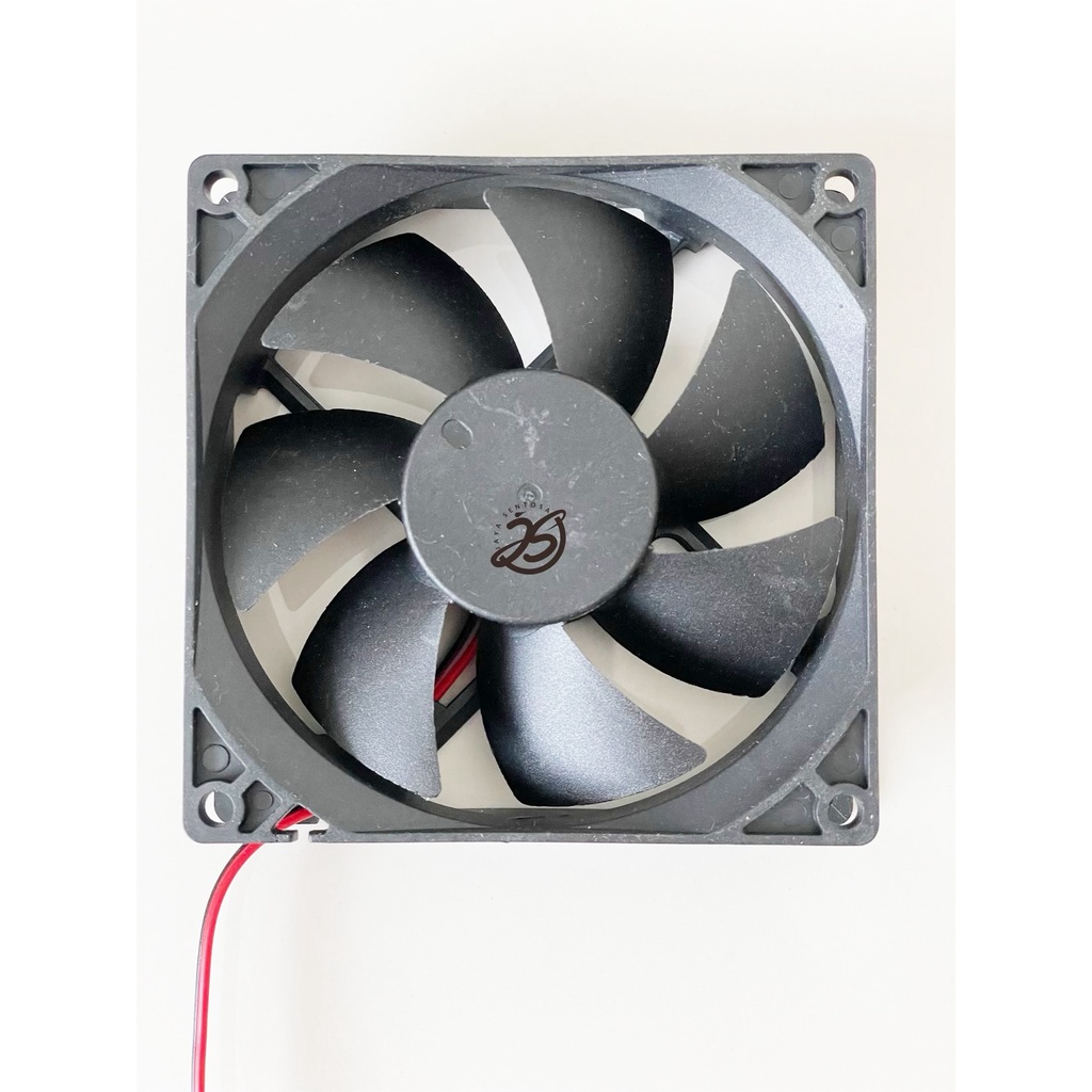 FAN DC 12V 9cm KIPAS DC 9x9cm BRUSHLESS FAN TEBAL COOLING EXHAUST 9cm KIPAS PENDINGIN 90mm 9 x 9cm 0.25A