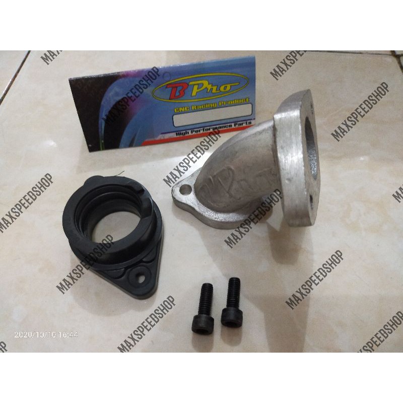 TERMURAH INTAKE INTEK MANIPOL MANIFOLD Bebek 28 mm ORIGINAL BPRO PENDEK MIRING moon