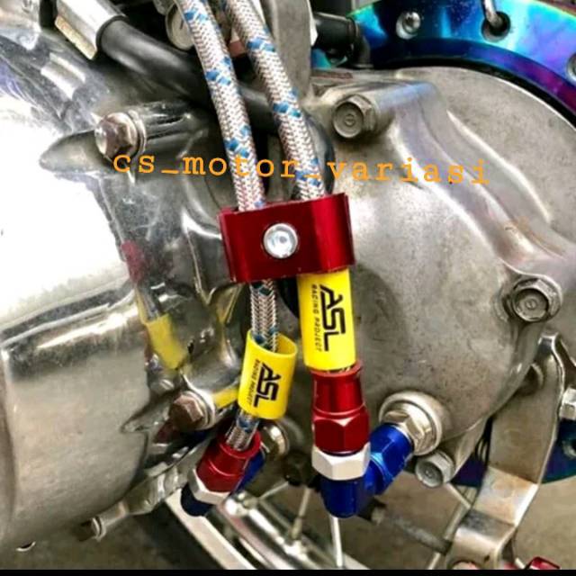 SELANG GARDAN DAN HAWA PSI SELANG HITAM HONDA YAMAHA