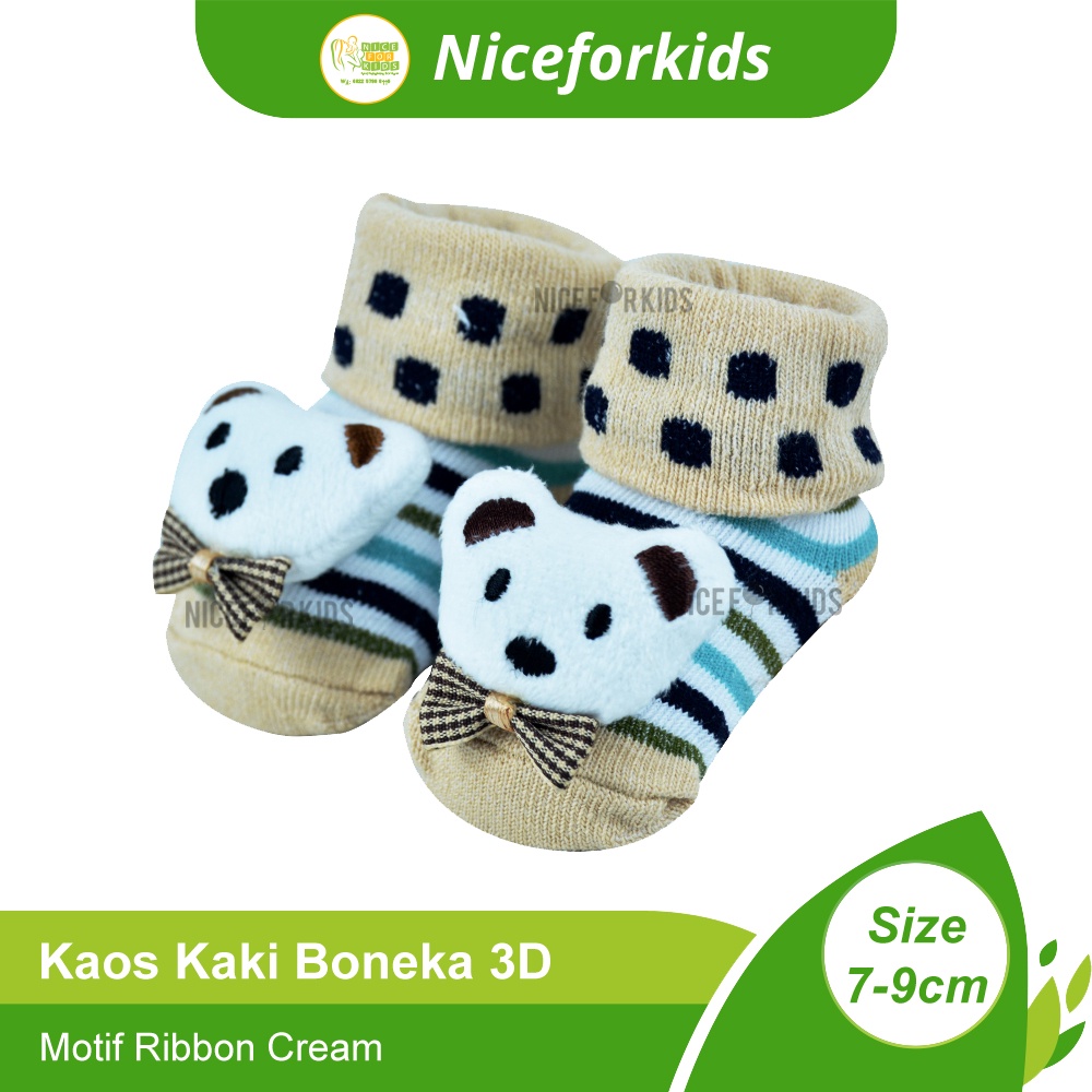 Kaos Kaki 3d Byi / Koas Kaki Boneka Bayi / Kaos Kaki Lucu