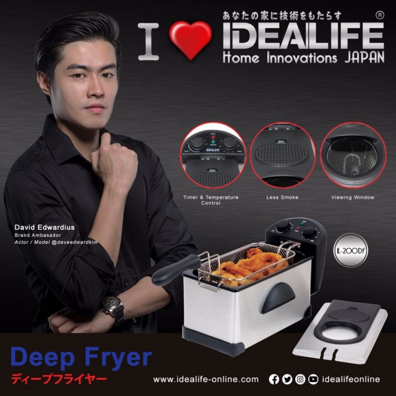 Deep Fryer Penggorengan Listrik 4Liter  IL200DF IDEALIFE