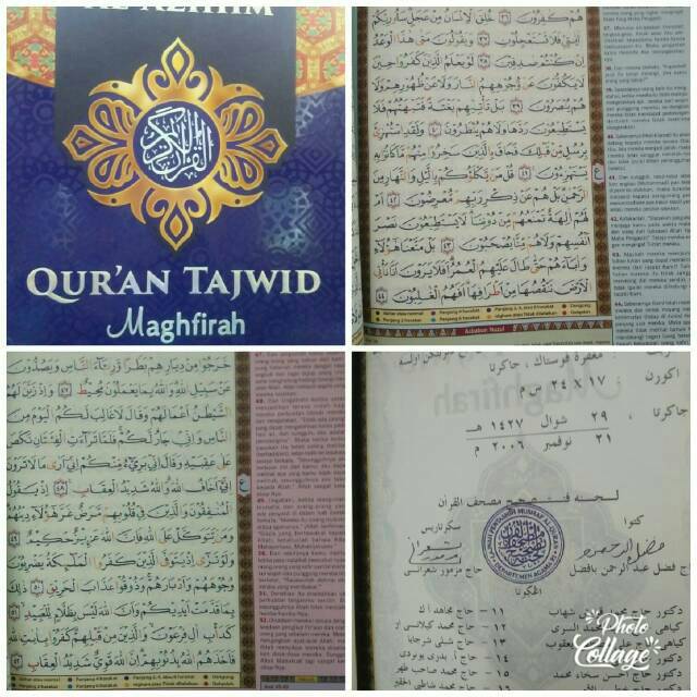 Al Quran Al Azhiim Quran Tajwid A4 Shopee Indonesia