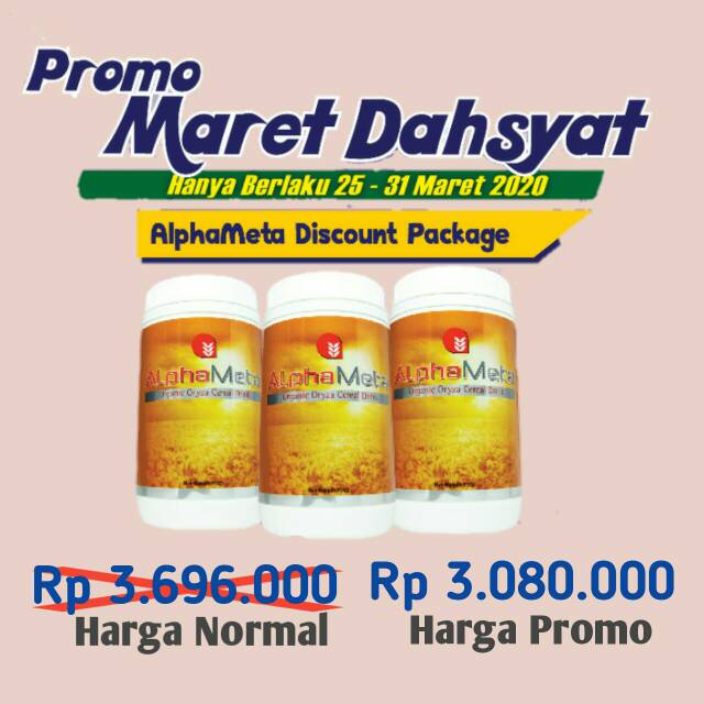 Paket Promo Alpha Meta  Langsung Atc ya Guys Hanya 4 Hari Promonya